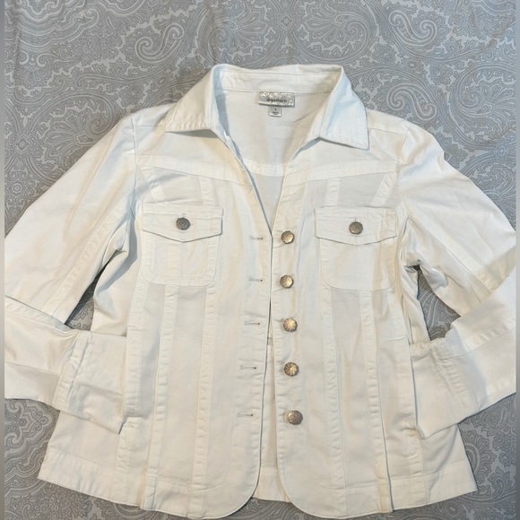 Dress barn white jacket Clearance